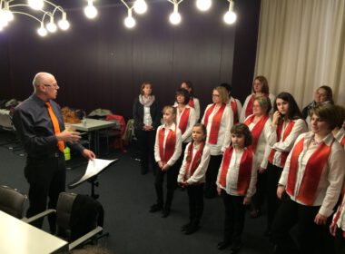 TakeFour singt für Ludwigshafener Sportler   Chor TakeFour Ludwigshafen