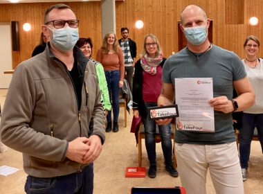 Timo Töngi leitet TakeFour   Chor TakeFour Ludwigshafen