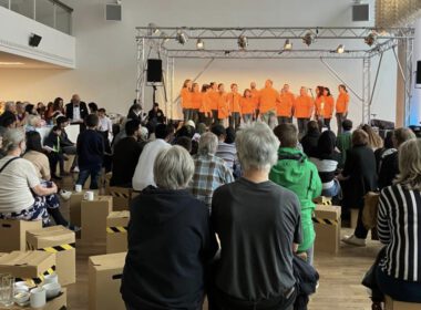 TakeFour beim Weltfest im Pfalzbau   Chor TakeFour Ludwigshafen