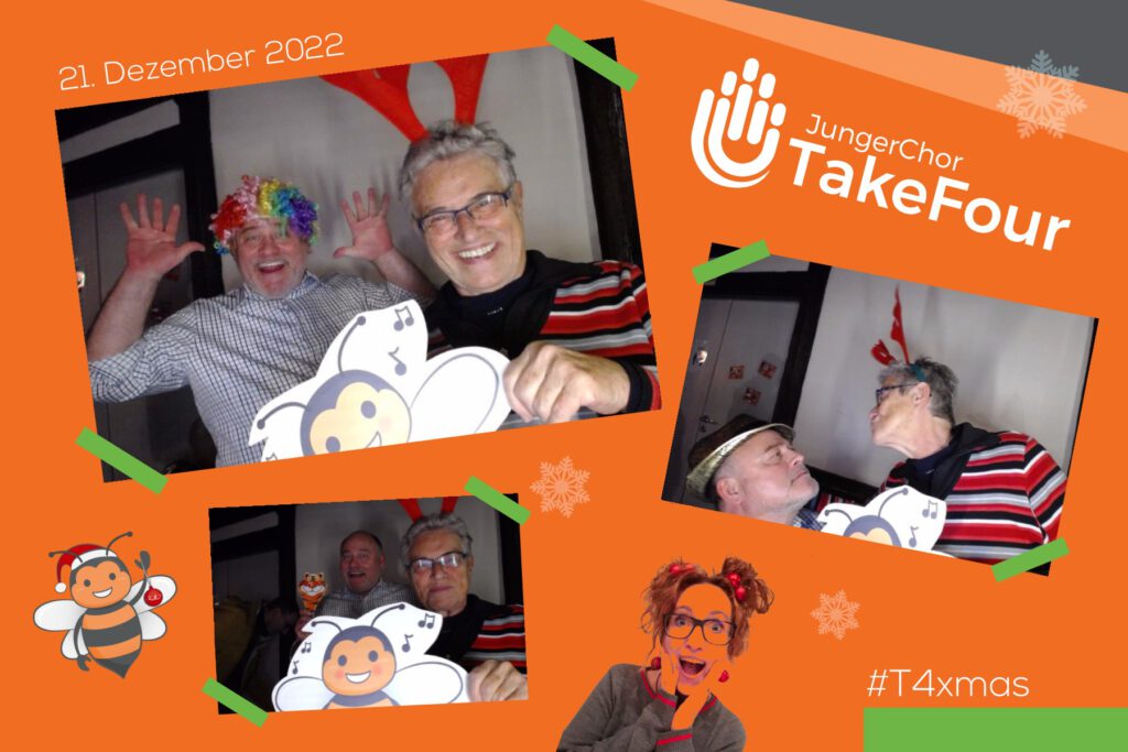 Weihnachtsglühen bei TakeFour  Weihnachtsglühen bei TakeFour   Chor TakeFour Ludwigshafen Chor TakeFour Ludwigshafen
