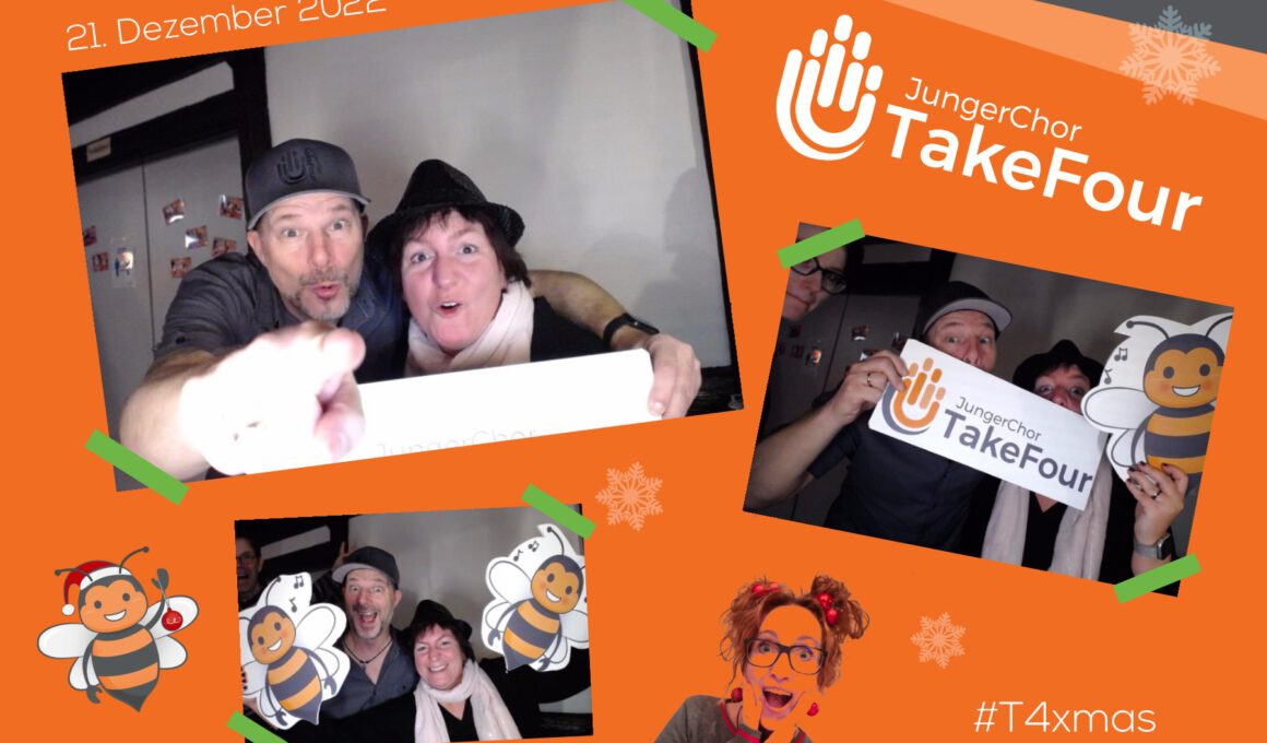 Weihnachtsglühen bei TakeFour   Chor TakeFour Ludwigshafen