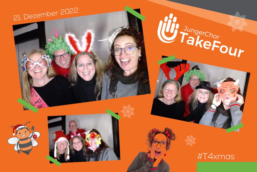 Weihnachtsglühen bei TakeFour  Weihnachtsglühen bei TakeFour   Chor TakeFour Ludwigshafen Chor TakeFour Ludwigshafen