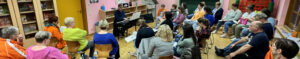 Chorprobe im Schullandheim Hertlingshausen