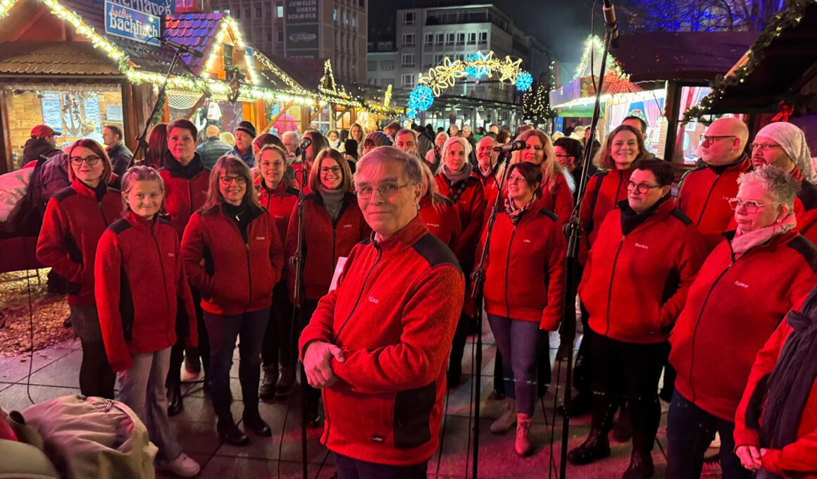 TakeFour eröffnet Ludwigshafener Weihnachtsmarkt