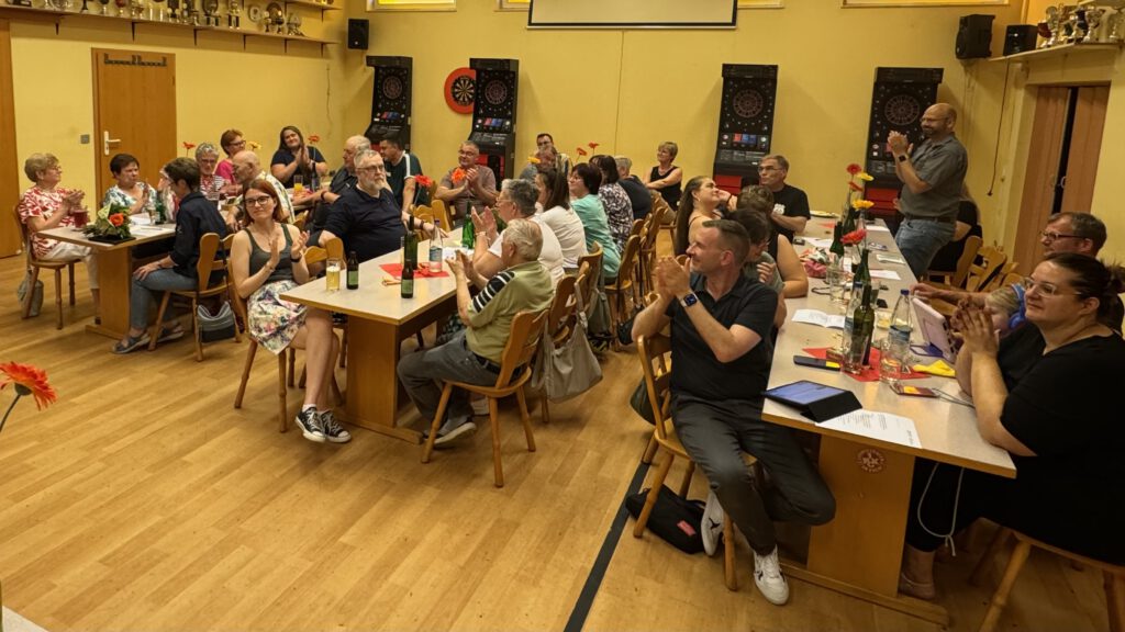 Bei sommerlichen 32 Grad fand am 13. Juni unsere Mitgliederversammlung im Vereinsheim des BSC Oppau statt – mit Rückblick aufs Jubiläumsjahr, emotionaler Verabschiedung langjähriger Mitglieder und frischem Wind im Vorstandsteam!