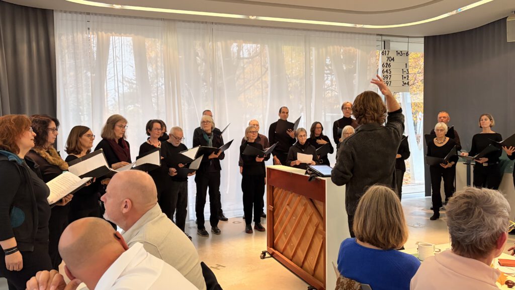 Lieder verbinden – Zu Gast beim Liedernachmittag in Mannheim-Neuhermsheim Liedernachmittag Mannheim-Neuhermsheim  Chor TakeFour Ludwigshafen